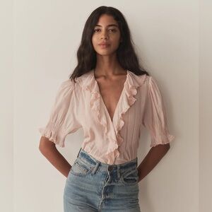 DOEN Henri Top in Blush *WORN TWICE*